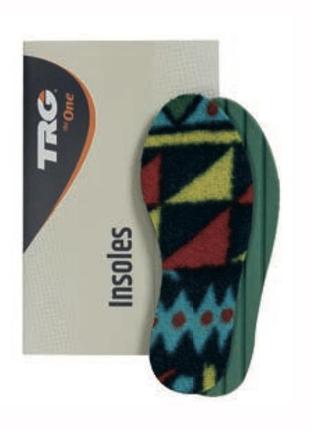 Стелька для обуви детская зимняя trg  флис и латекс 23 размер