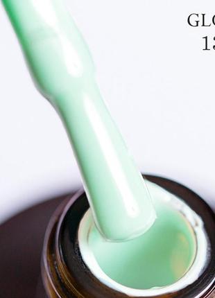 Гель-лак gloss 135 (ніжно-м'ятний), 11 мл