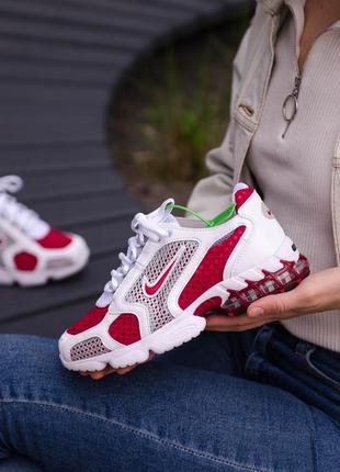 Жіночі кросівки / женские кроссовки nike air zoom spiridon cage 2 red/white