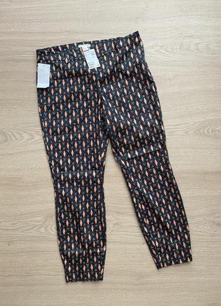 Новые сroped брюки h&m