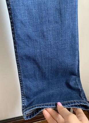 Темно синие джинсы клеш levis 627 straight fit5 фото