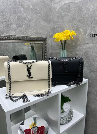 Черный клатч ysl9 фото