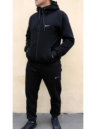 Теплый мужской спортивный костюм nike s, m, l, xl, xxl