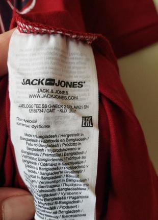 Чоловіча бавовняна футболка  jack&jones essentials  оригінал5 фото