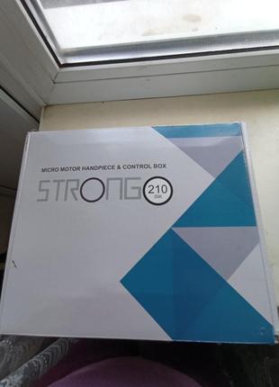 Продам б/в фрезер для ногтей strong 210+ фрезы (новые и не очень)