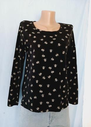 🦉 натуральна футболка з довгими рукавами , легкий світер з принтом сова