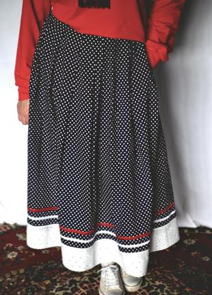 Длинная юбка в этно стиле