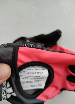 Перчатки для тренировок adidas женские варежки для тренировок велоп-крчатки adidas climacool5 фото