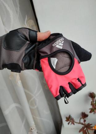 Перчатки для тренировок adidas женские варежки для тренировок велоп-крчатки adidas climacool8 фото