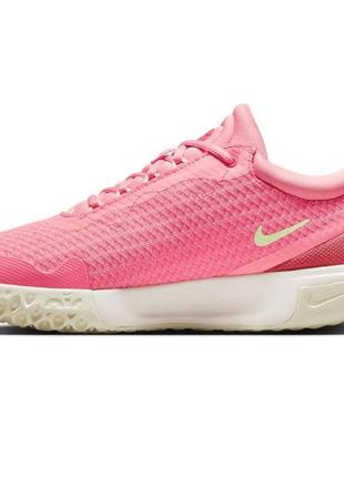 Кросcовки жен. nike zoom court pro hc розовый (39) 8 dv3285-601 39