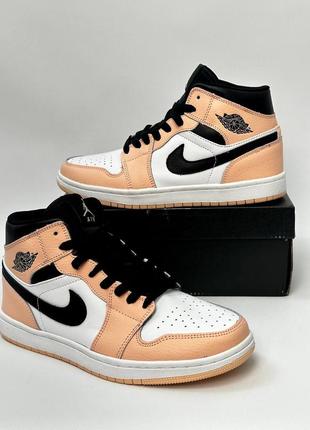 Nike air jordan 1 mid (peach)