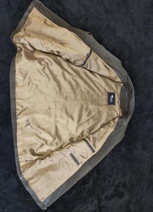 Smarty switzerland кожаная куртка 54 / 56 р коричневая натуральная осень3 фото