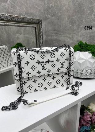 Жіноча сумка луї витон louis vuitton біла