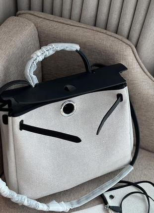 Сумка herbag в стиле hermes2 фото
