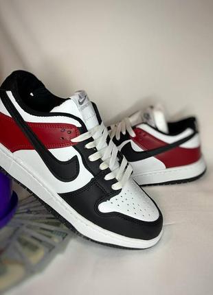 🔥

nike sb dunk red&amp;white&amp;black✅4 фото