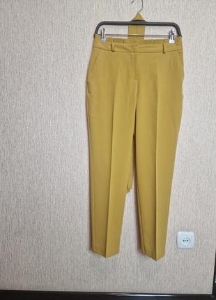 Стильные брюки f&amp;f с высокой посадкой и поясом1 фото