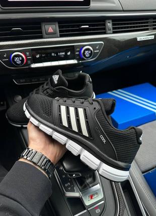 Кроссовки adidas climacool black white