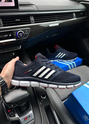 Кросівки adidas climacool dark blue white red