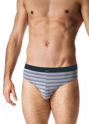 Трусы мужские key mpp - 365 плавки хлопок кей польша . размер : м