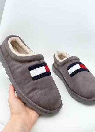 Стильные тапочки слипоны tommy hilfiger wanner slipper 39-45.54 фото