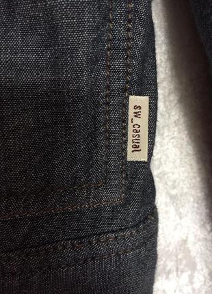 Sw_casual фирменная джинсовая куртка утепленная sendwich3 фото