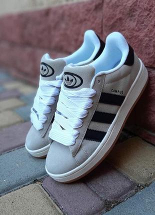 Мужские кроссовки adidas campus grey