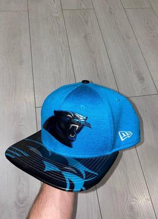 Кепка сarolina panthers new era 9 fifty size m-l новая идеал с биркой