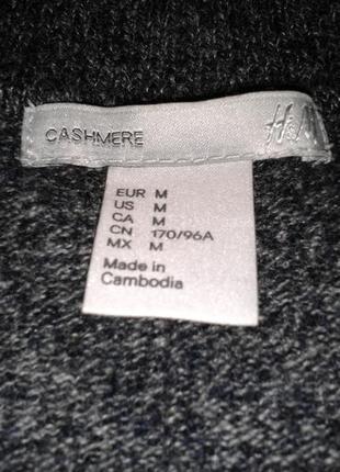 Кашемировый элегантный свитерок h&m 8
