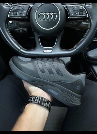 Adidas cloudfoam termo dark grey black