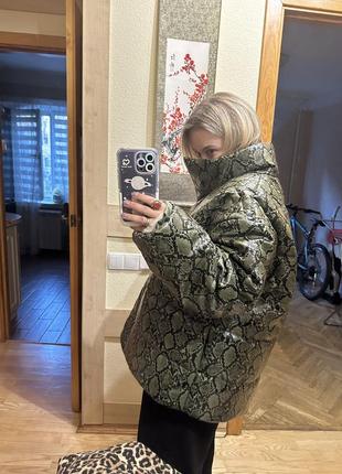 Куртка пуффер пуховик asos оверсайз