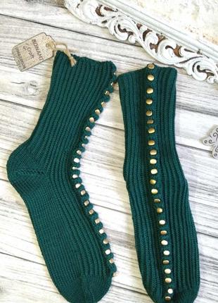 Красиві жіночі шкарпетки для подарунка - вовняні шкарпетки 38-40 р- оригінальний подарунок