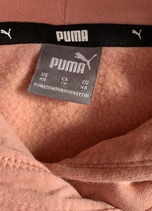 Стильное женское худи толстовка на флисе puma оригинал7 фото