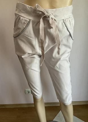 Бутыковые италиские бриджи/м/