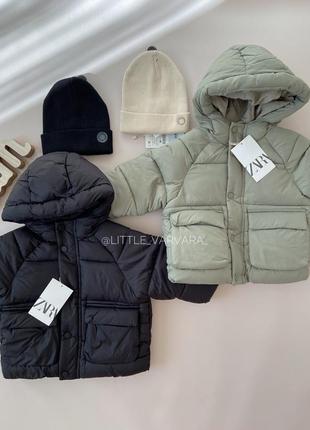 Куртки zara 116 оливкова