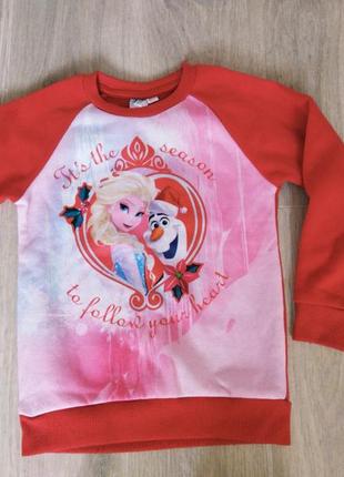 Теплый новогодний свитер холодное сердце эльза олаф