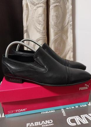 Высококачественные брендовые люксовые кожаные туфли baldinini