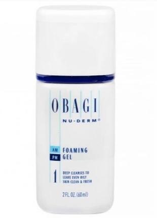 Очищуючий засіб obagi medical nu-derm foaming gel 60 мл