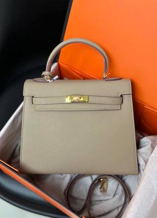 Женская сумка hermes kelly 25 см1 фото