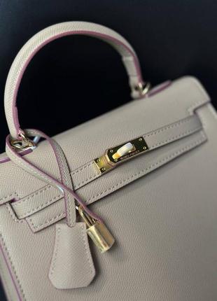 Женская сумка hermes kelly 25 см6 фото