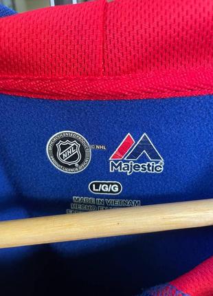 Мужская спортивная кофта majestic nhl new york rangers4 фото