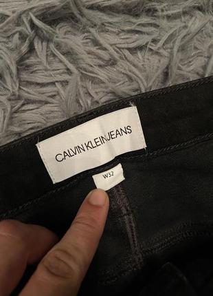 Calvin klein базовые джинсы скинни6 фото