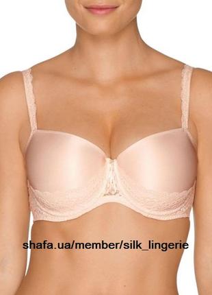Ексклюзивний бездоганний гладкий бюстгальтер із дивовижним мереживом люксового бренда primadonna