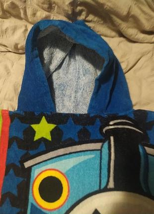 Полотенце, полотенце халат, пляжное для мальчика2 фото