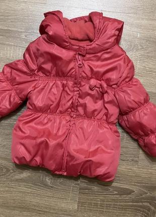 Куртка курточка для девочки 6-9 м
