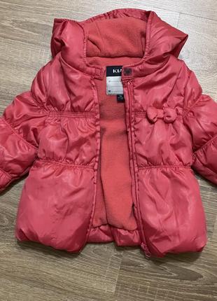 Куртка курточка для девочки 6-9 м