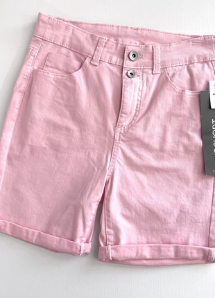 Розовые коттоновые шорты c&a1 фото