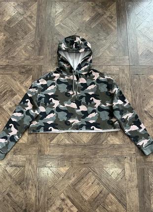 Укорочене худи з капюшоном h&m