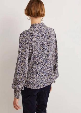 Блуза-сорочка з останніх колекцій із дрібним квітковим принтом від boden5 фото