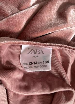 Бархатное боди на кнопках zara6 фото