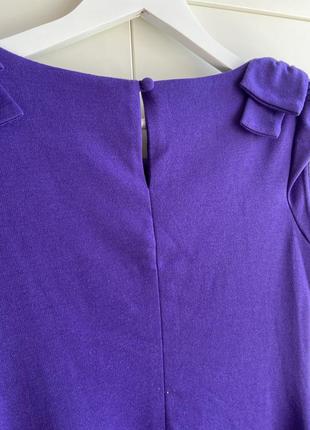 Фіолетова сукня з бантиками розмір s7 фото